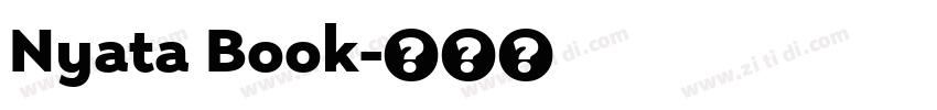 Nyata Book字体转换